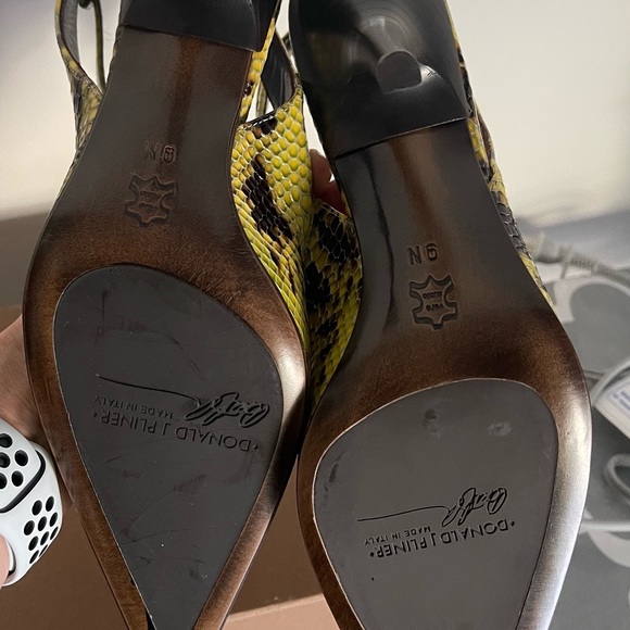 Donald J Pliner Pumps python sz 9N NIB - Picture 10 of 11